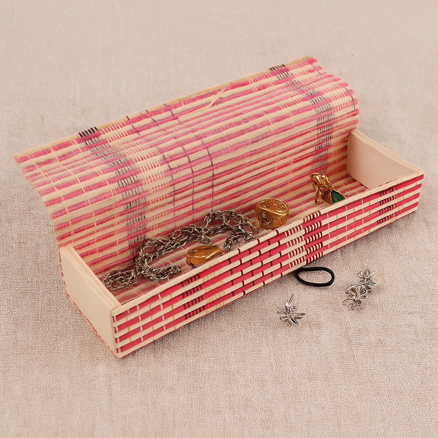 Bamboo Mat Desktop Organizer Bamboo Mat Desktop Organizer